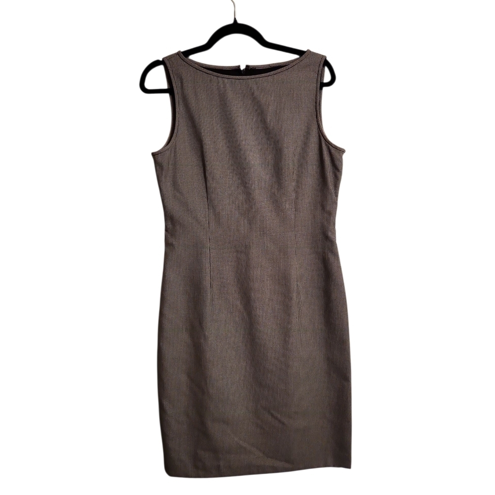 Kasper Sleeveless Black & White Dress
